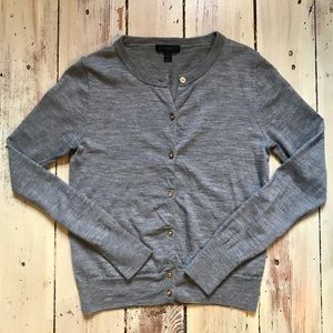 J Crew wool cardigan